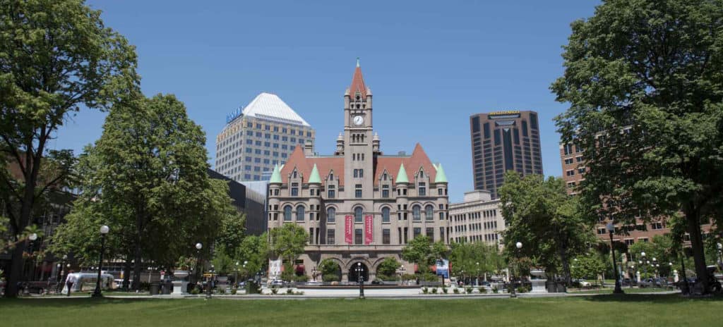 Rice Park Downtown St Paul