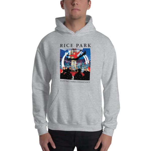 Rice Park Winter Carnival Unisex Hoodie - Image 4