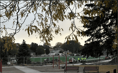 Fields Installed at North End Community Center