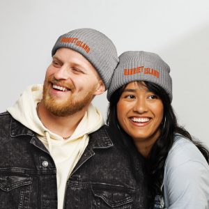 Harriet Island Gray Fisherman beanie