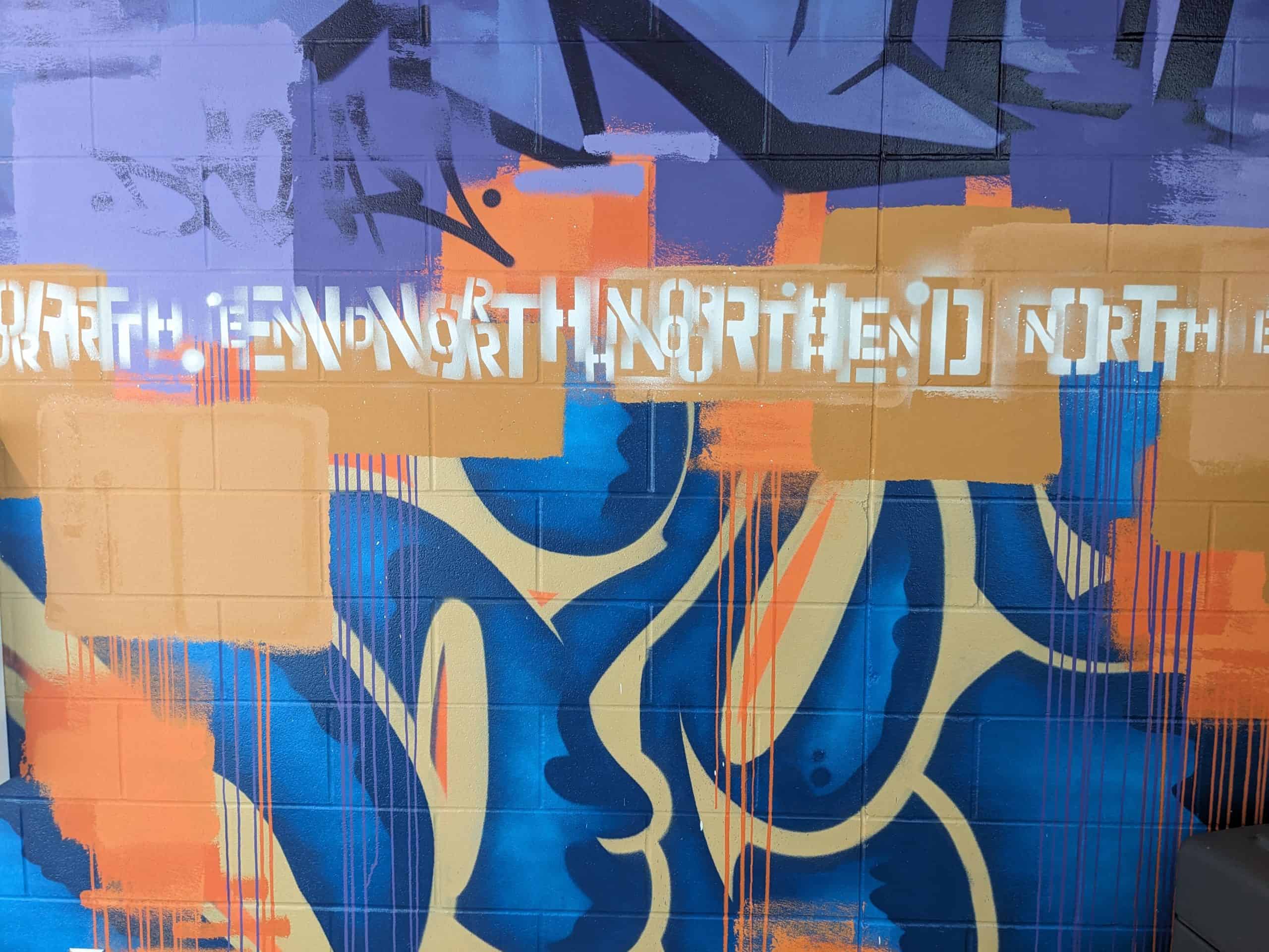 NE opening color mural