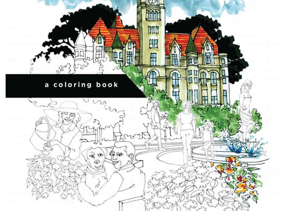Get Your Parks & People Coloring Book
