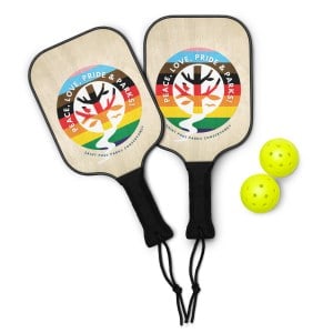 Pride Pickleball paddle set